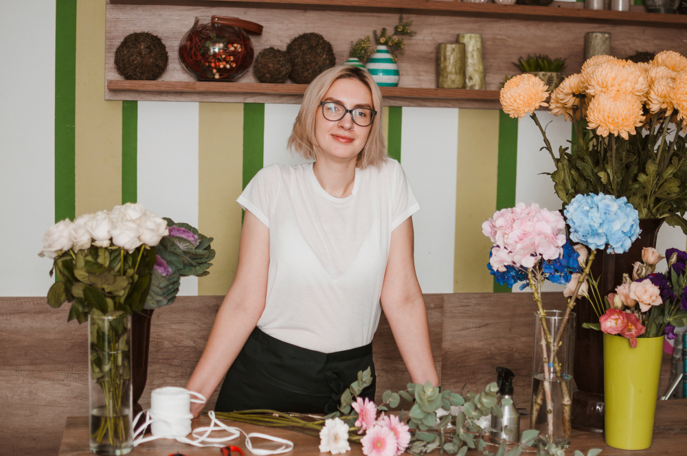 floral boutique business owner